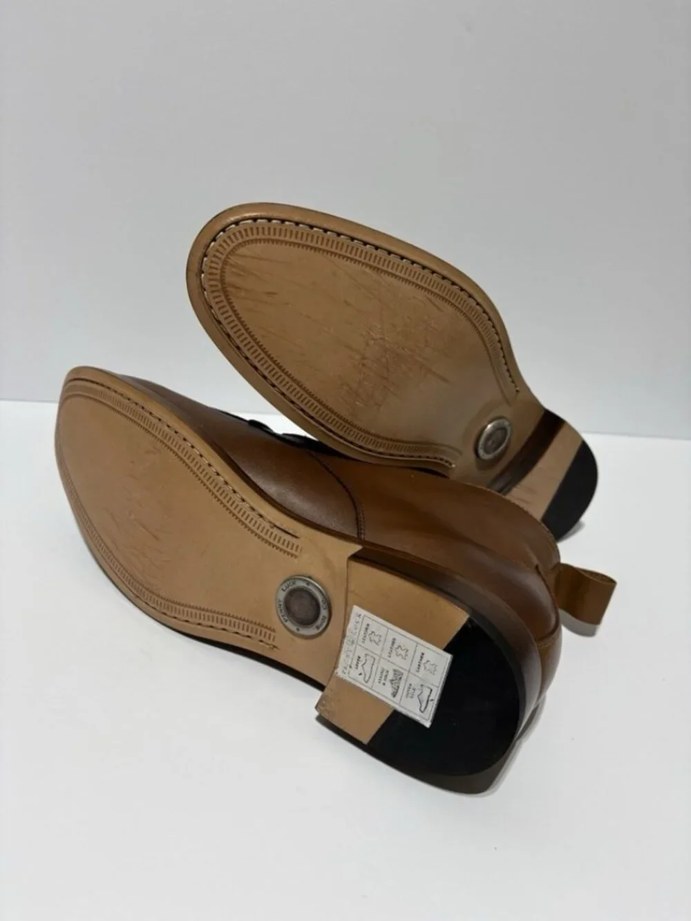 Penny Luck Men’s Carnegies Monk Strap Chukka Boots, Size 13 M